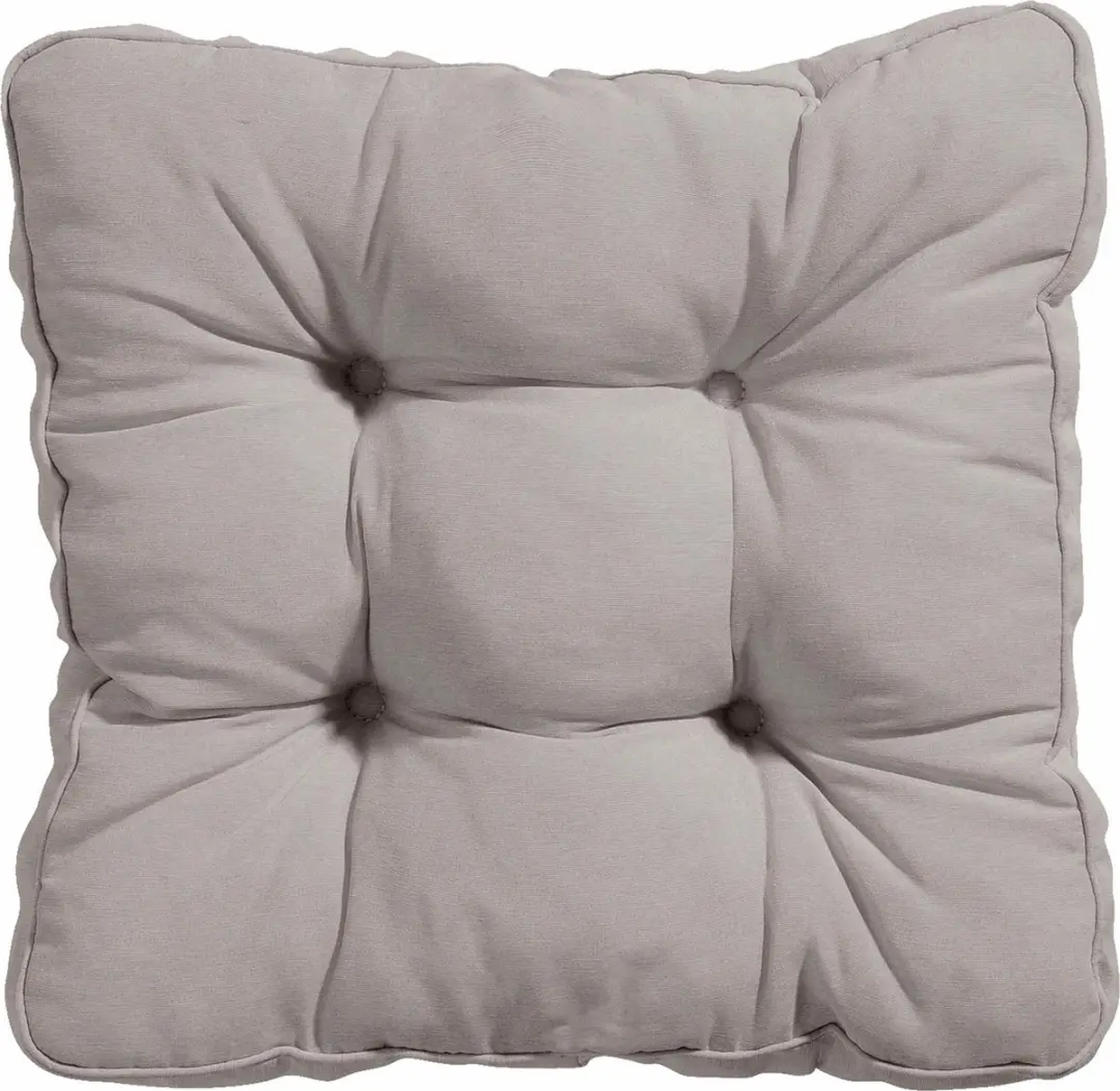 Madison Florence Matraskussen 47x47cm - Taupe - afbeelding 2 van 5