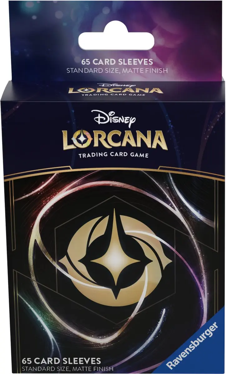 Ravensburger Disney Lorcana TCG Classic Logo 65 Card Sleeves 11098405