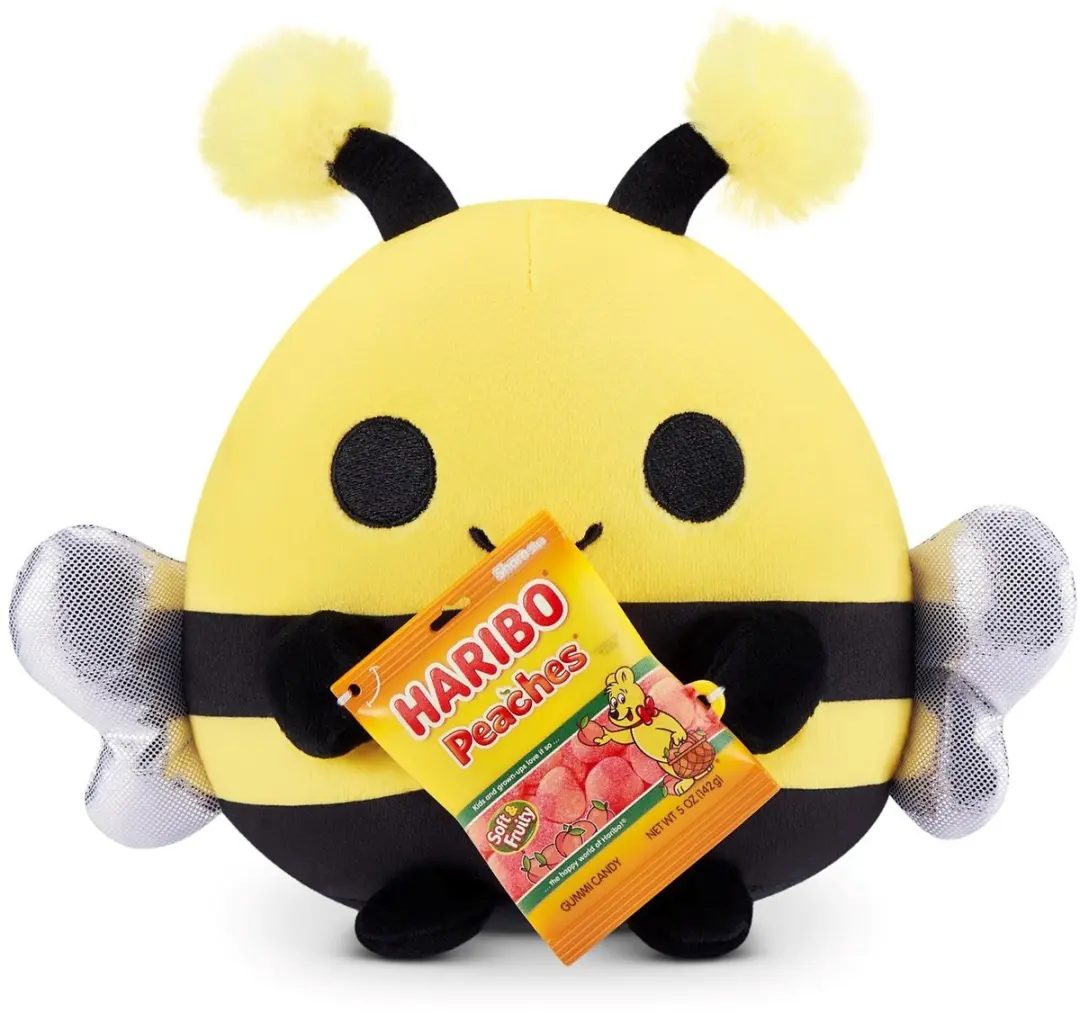ZURU Snackles Knuffel Serie 3 - 13cm - Bruin - afbeelding 4 van 6