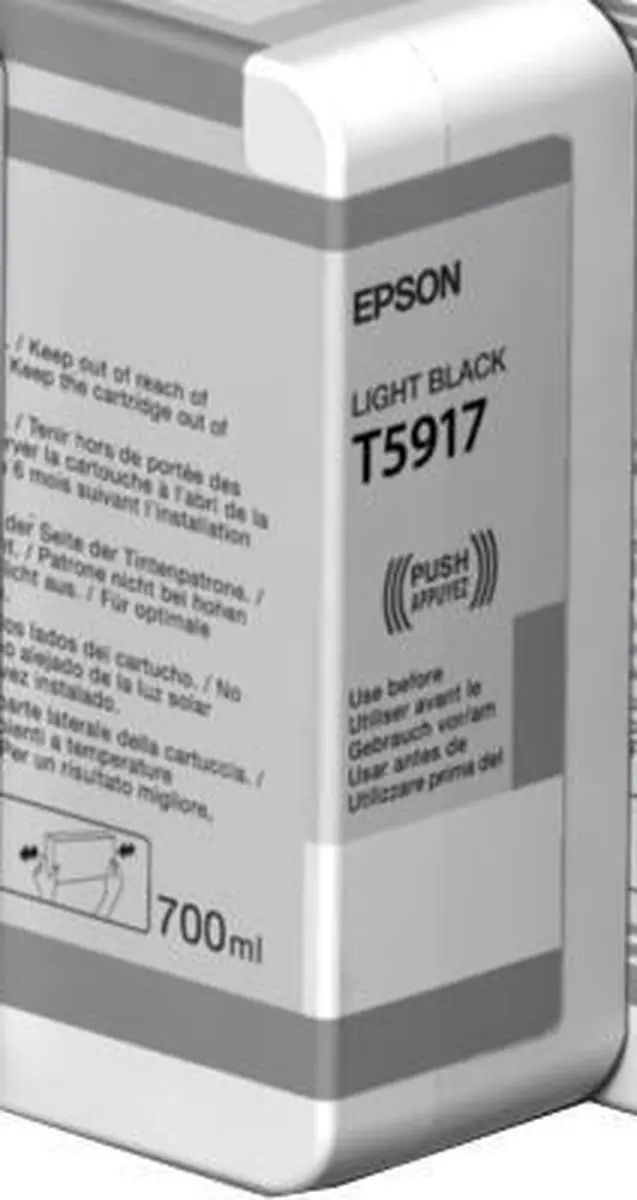 Epson T5917 Foto Licht Zwart Inktcartridge 700ml