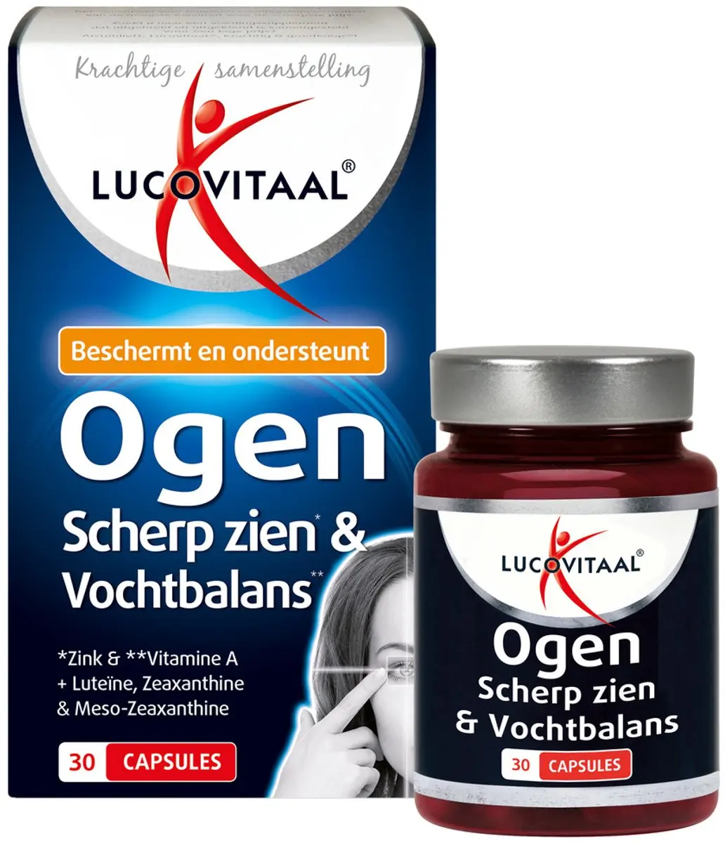 Lucovitaal Ogen Voedingssupplement 30 Capsules - afbeelding 5 van 6