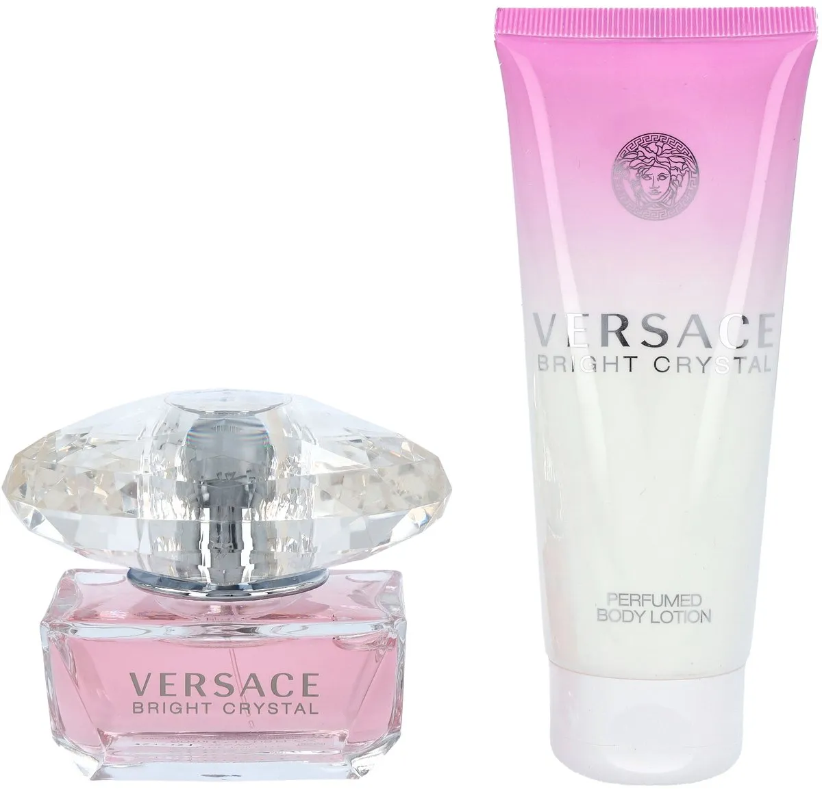 Versace Bright Crystal Geschenkset - Eau de Toilette 50ml & Bodylotion 100ml