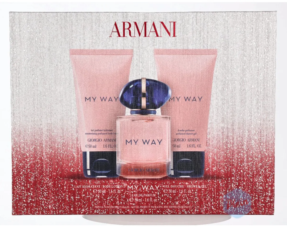 Armani My Way Geschenkset - Parfum Bodylotion Douchegel 3g
