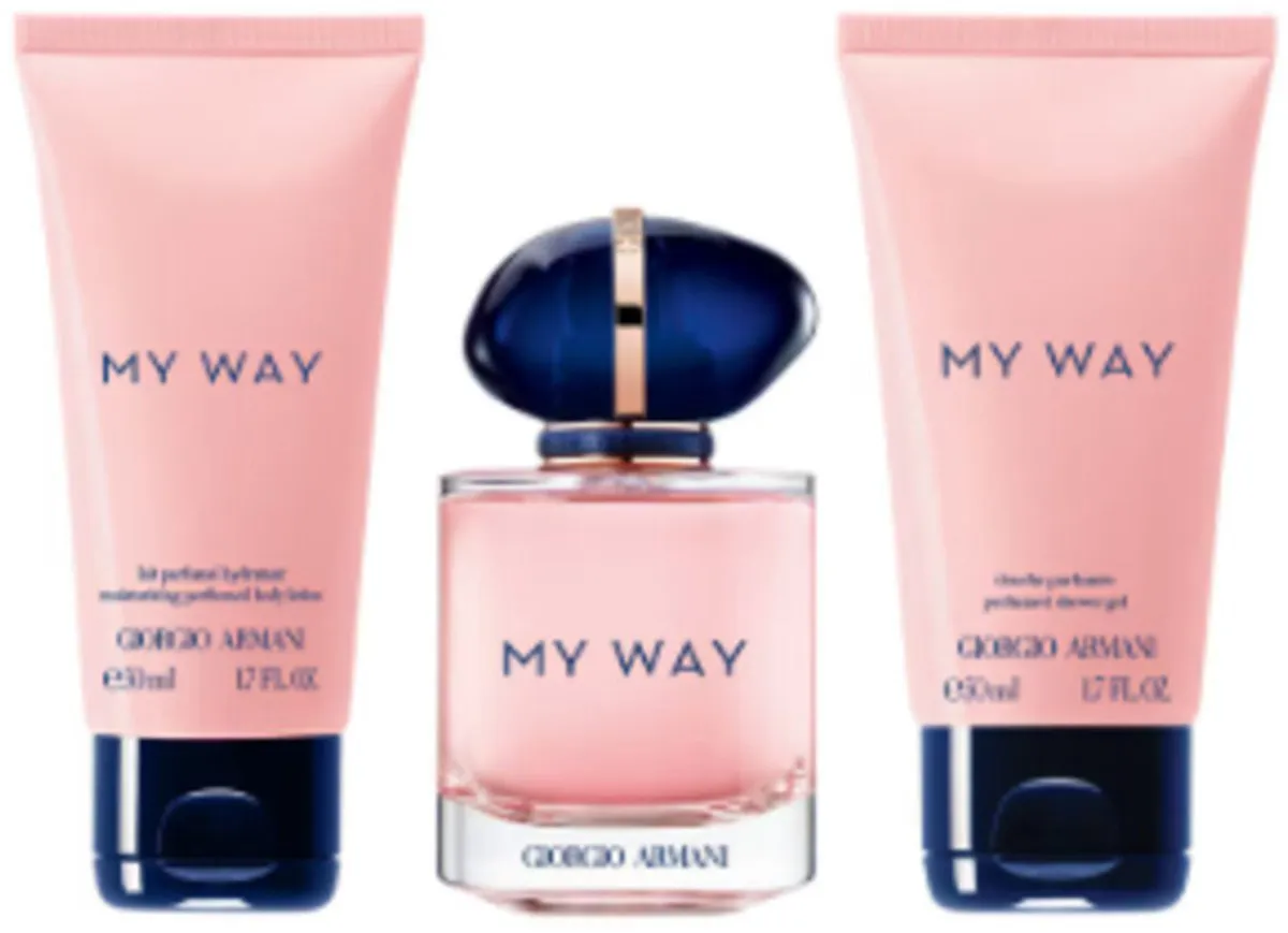 Armani My Way Geschenkset - Parfum Bodylotion Douchegel 3g