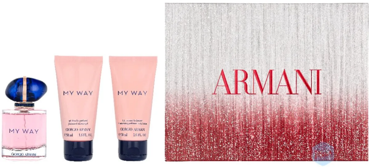 Armani My Way Geschenkset - Parfum Bodylotion Douchegel 3g