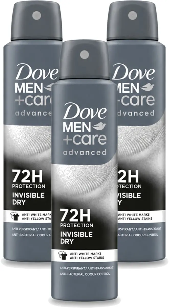 3 x Dove Men+Care