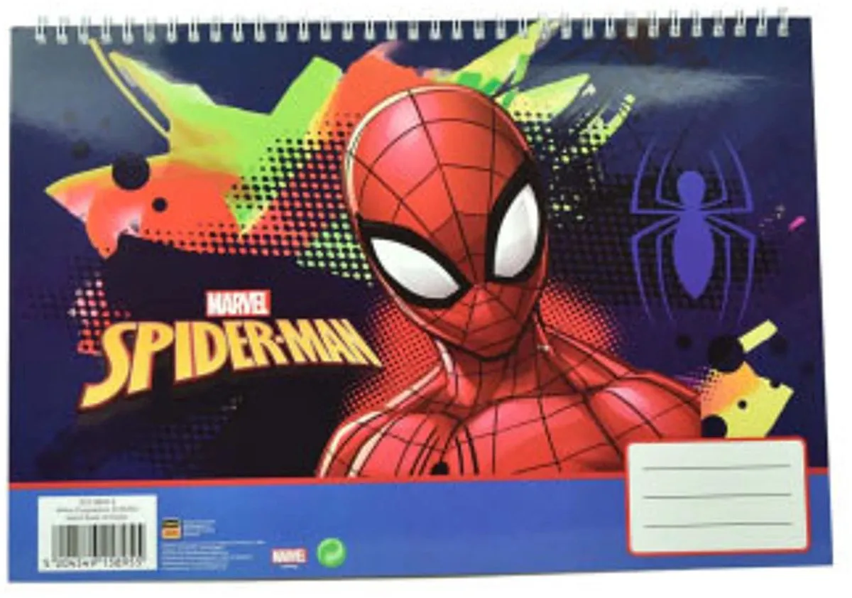 Spider-Man Splotch A4 Schetsboek