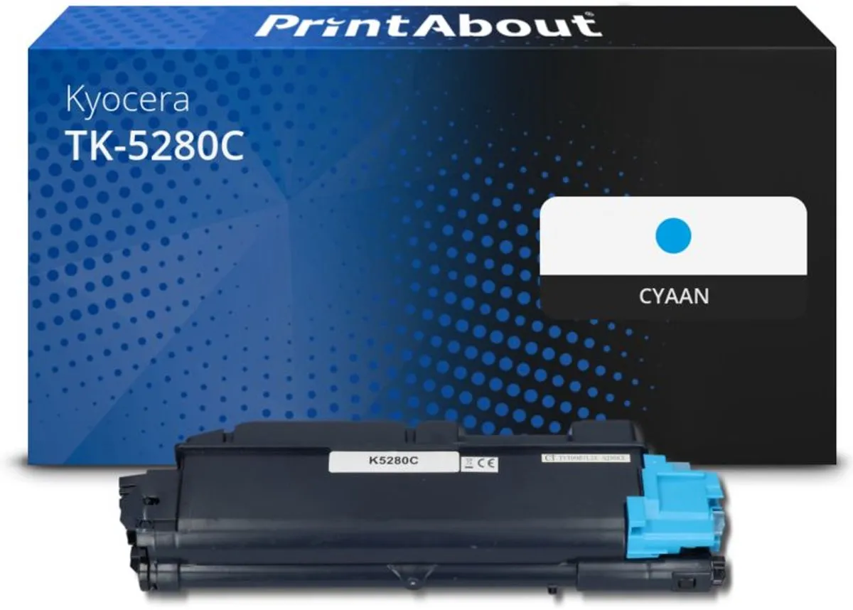 PrintAbout Kyocera TK-5280C-PA Toner