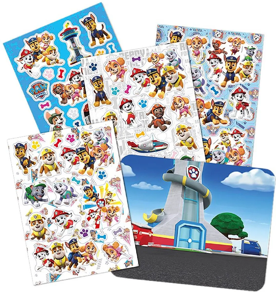 Nijntje Paw Patrol Raamstickers - 8x Velletjes - Multi