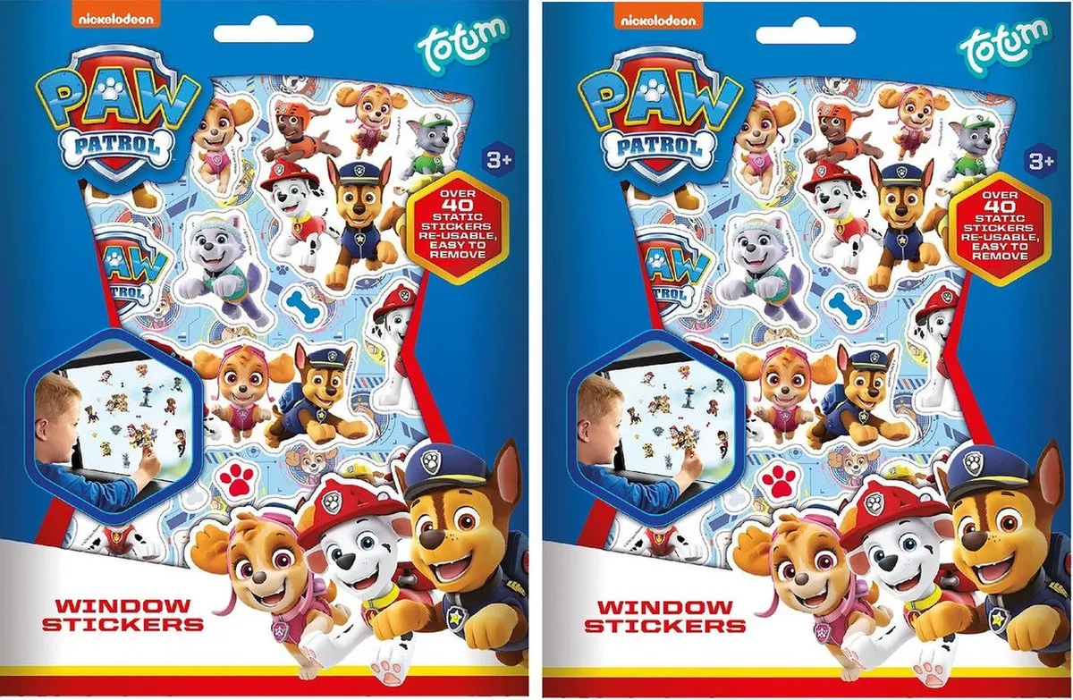 Nijntje Paw Patrol Raamstickers