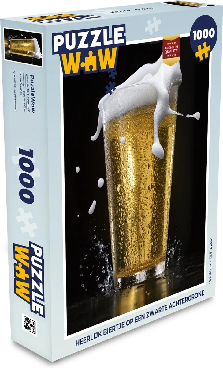 PuzzleWow Legpuzzel 1000 Stuks - Multicolor