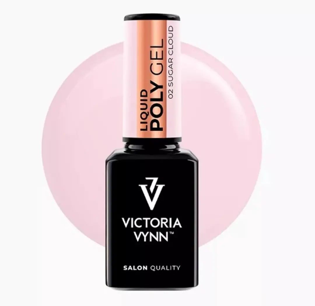 Liquid Polygel Sugar Cloud nr 02 Victoria Vynn 15ml Hema/DiHema vrij gelnagels