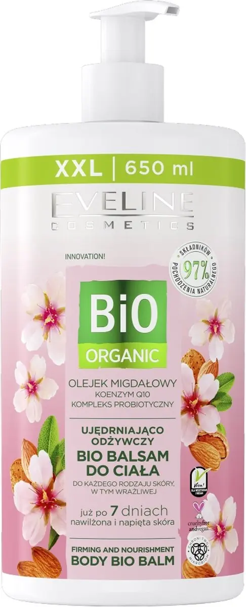 Bio Organic verstevigende en revitaliserende bodylotion voor alle huidtypes Aman