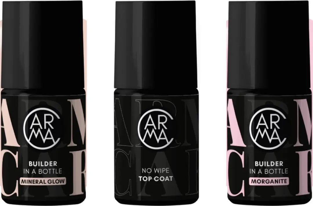 CARMA COSMETICS Combi Deal 3 x 10ml BIAB Mineral Glow