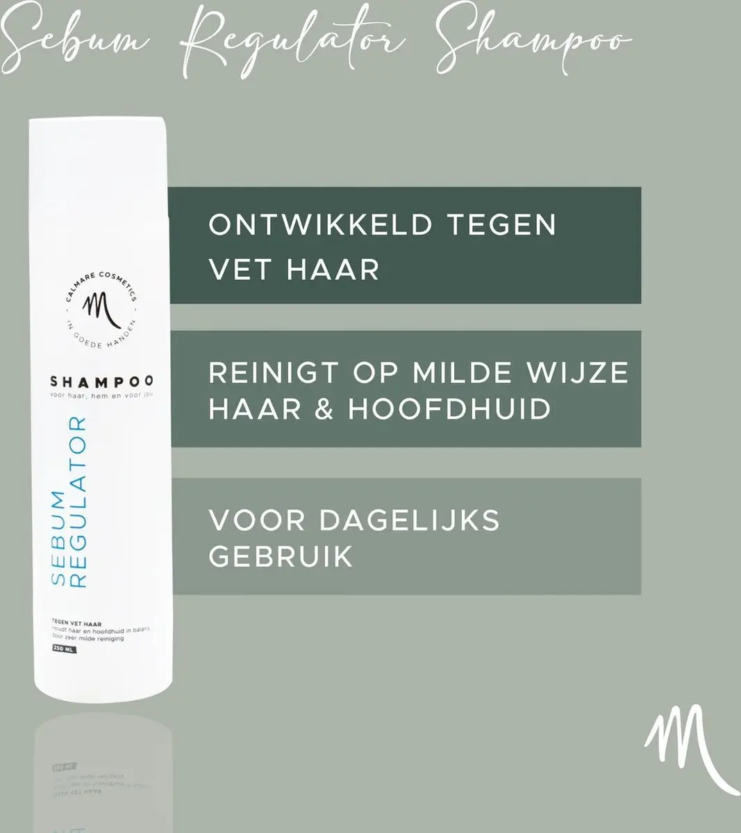 Calmare Sebum Regulator Shampoo 250ml