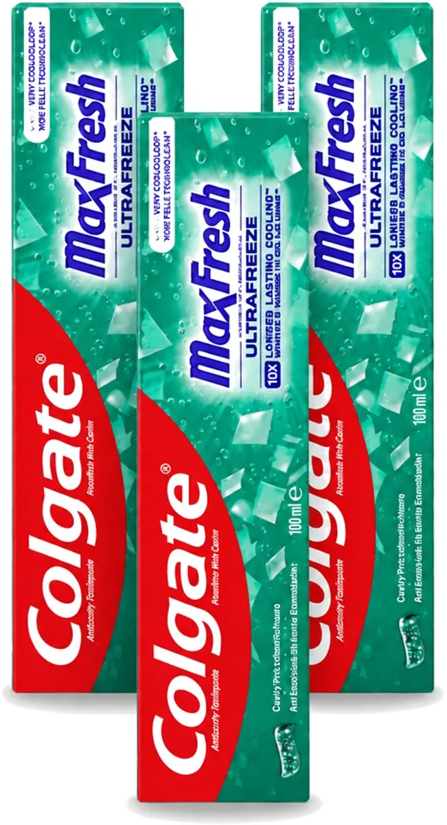3 x Colgate
