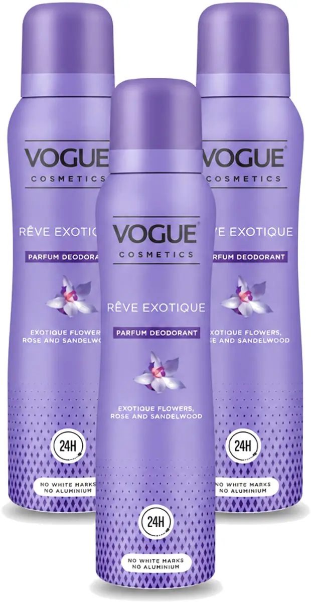 3 x Vogue Cosmetics