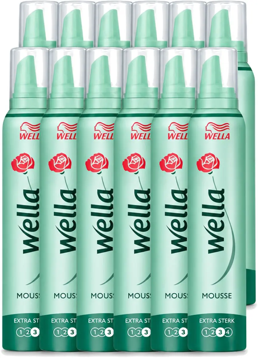 12 x Wella Forte Mousse Extra Strong