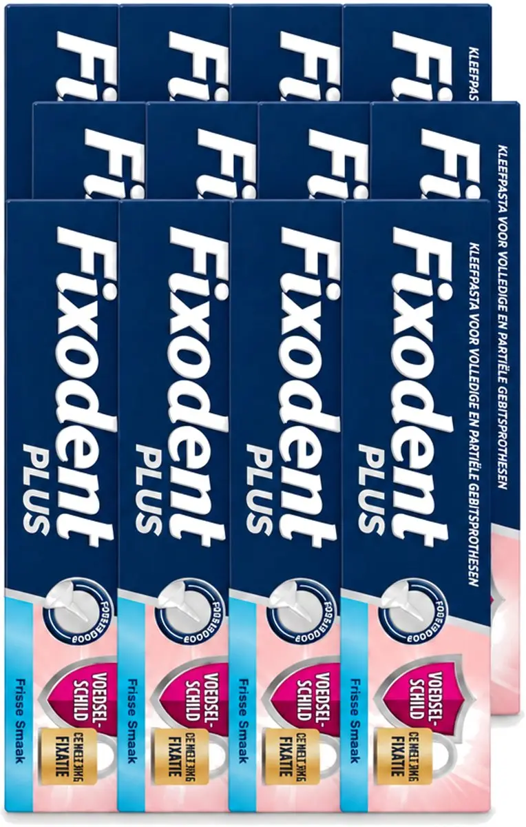12 x Fixodent Plus