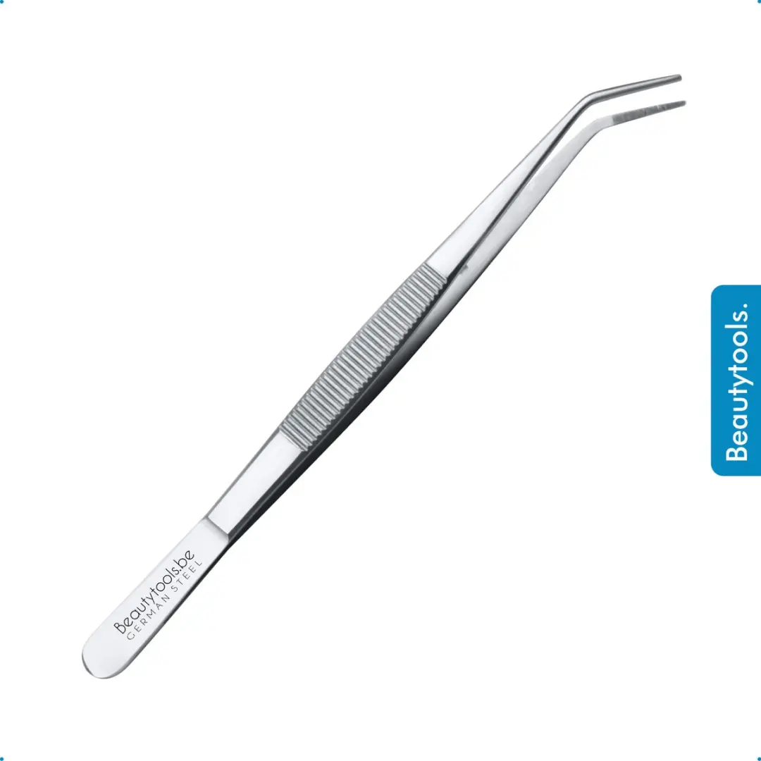 BeautyTools Punt Pincet SOLID-GRIP