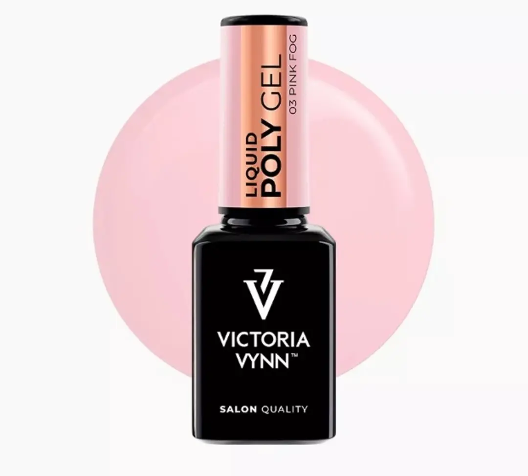 Liquid Polygel Pink Fog nr 03 Victoria Vynn 15ml Hema/DiHema vrij gelnagels