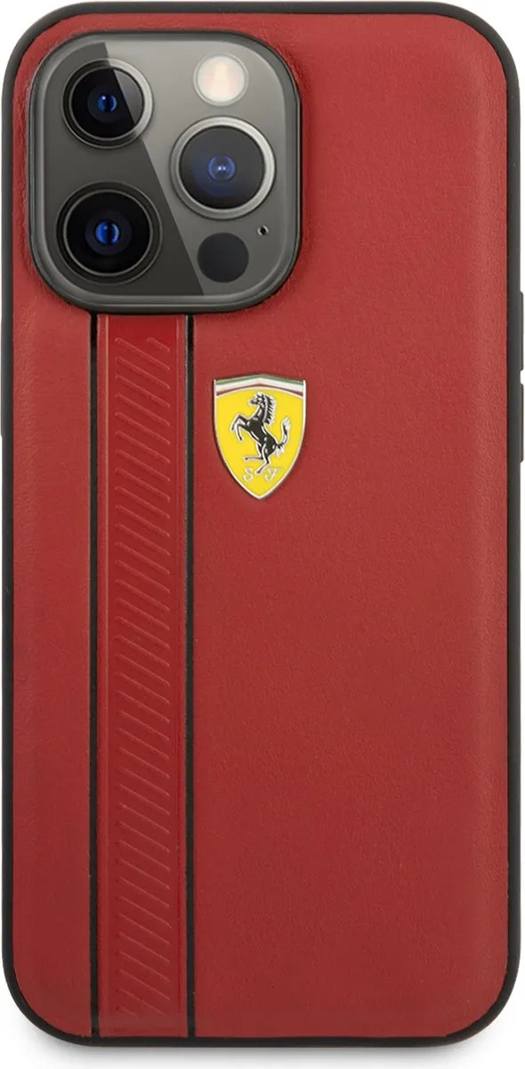 Ferrari iPhone 13 Pro Smartphonehoesje - Rood - MagSafe