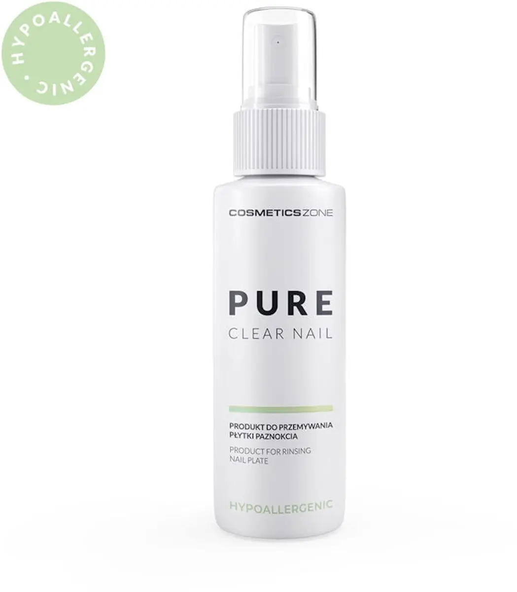 Cosmetics Zone Hypoallergene Nail Cleaner Pure 100ml