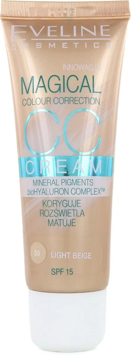 Eveline CosmeticsÂ CC Cream Magical Colour Correction Light Beige 30ml.