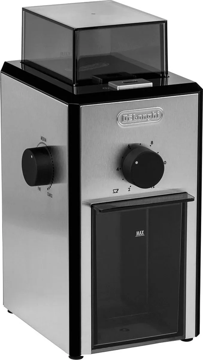 De'Longhi KG89 Koffiemolen - 110W - 350g - Zilver - afbeelding 6 van 6