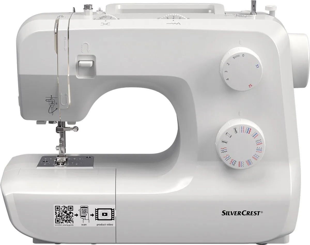 Silvercrest Naaimachine 33 Functies LED naailampje