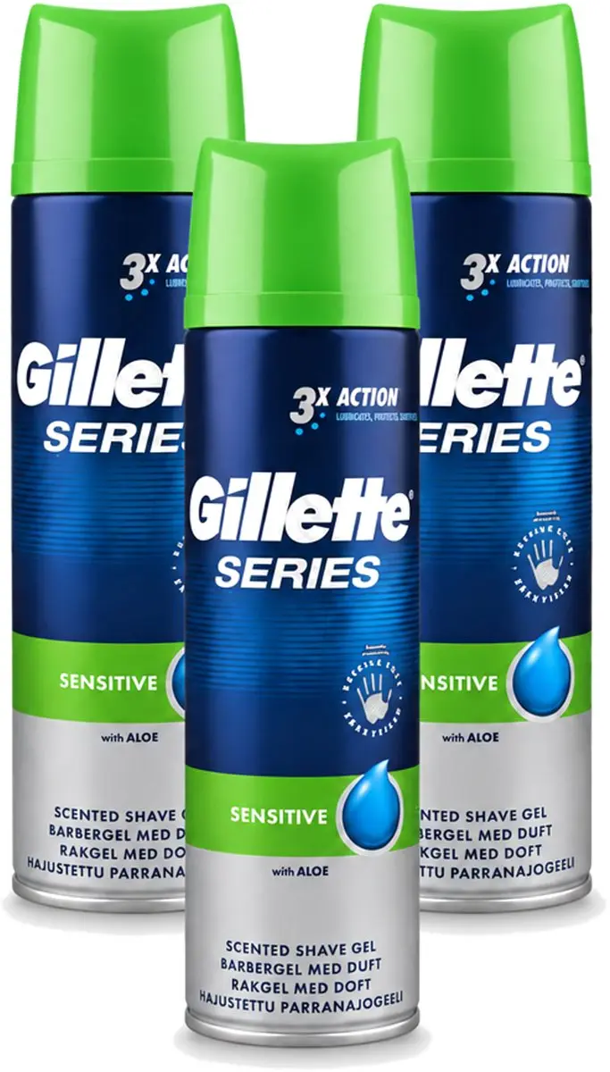 3 x Gillette Series