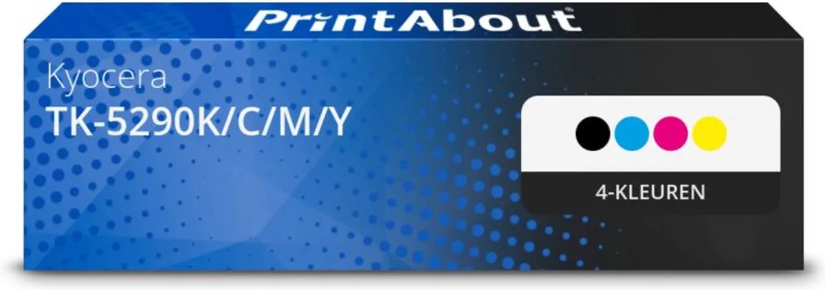 PrintAbout Toner TK-5290K/C/M/Y 4-kleuren Voordeelbundel