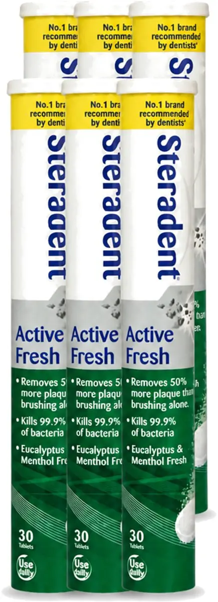 6 x Steradent