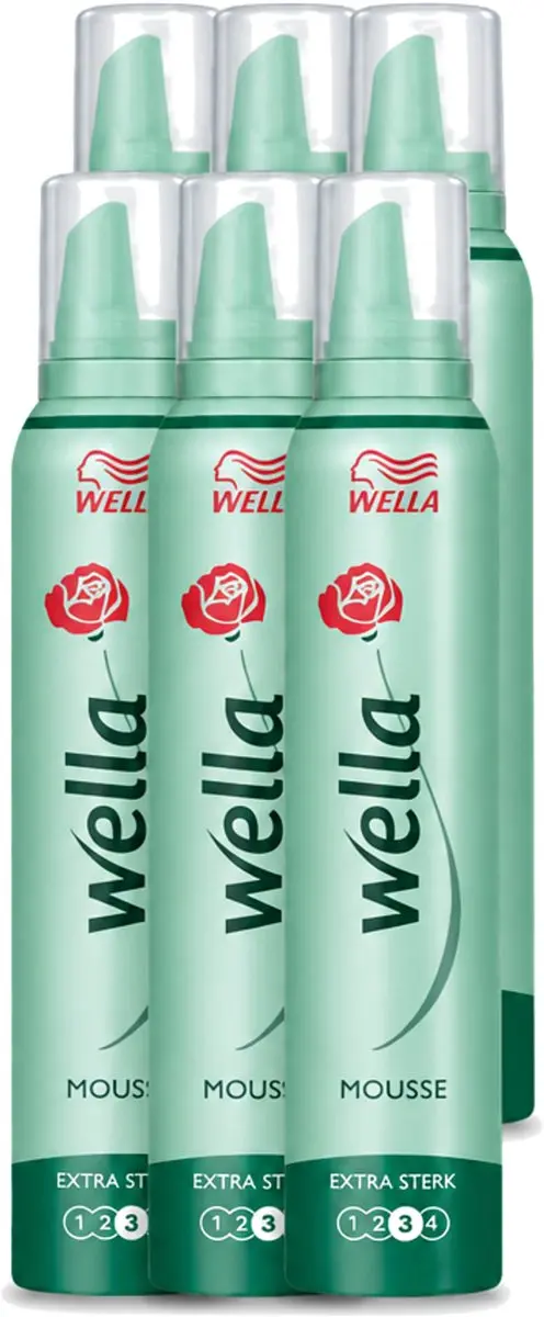 6 x Wella Forte Mousse Extra Strong