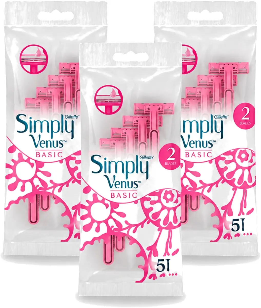 3 x Gillette Simply Venus