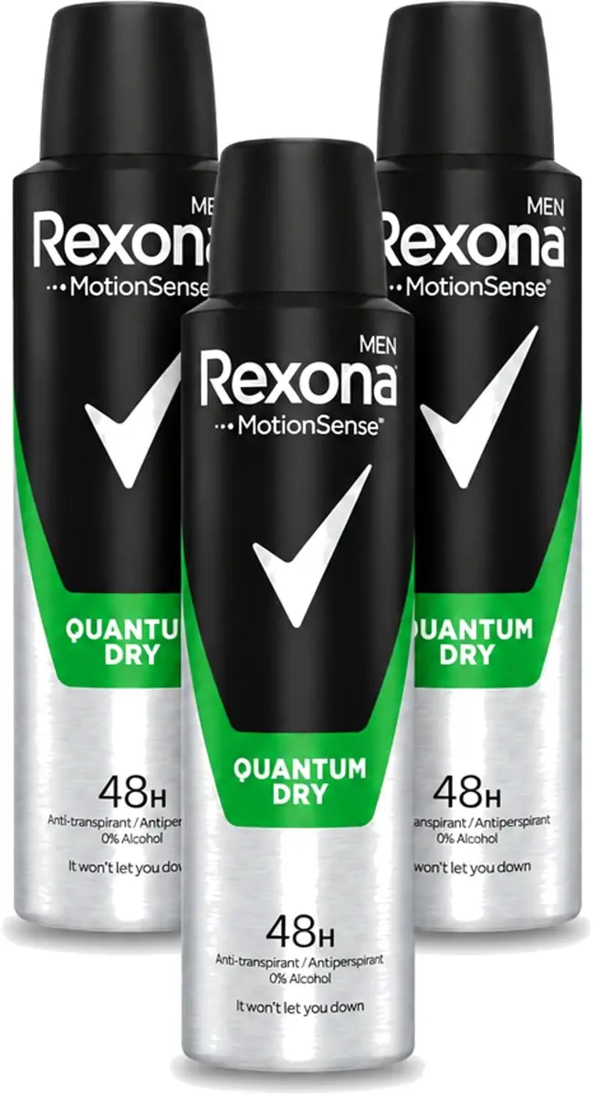 3 x Rexona Men