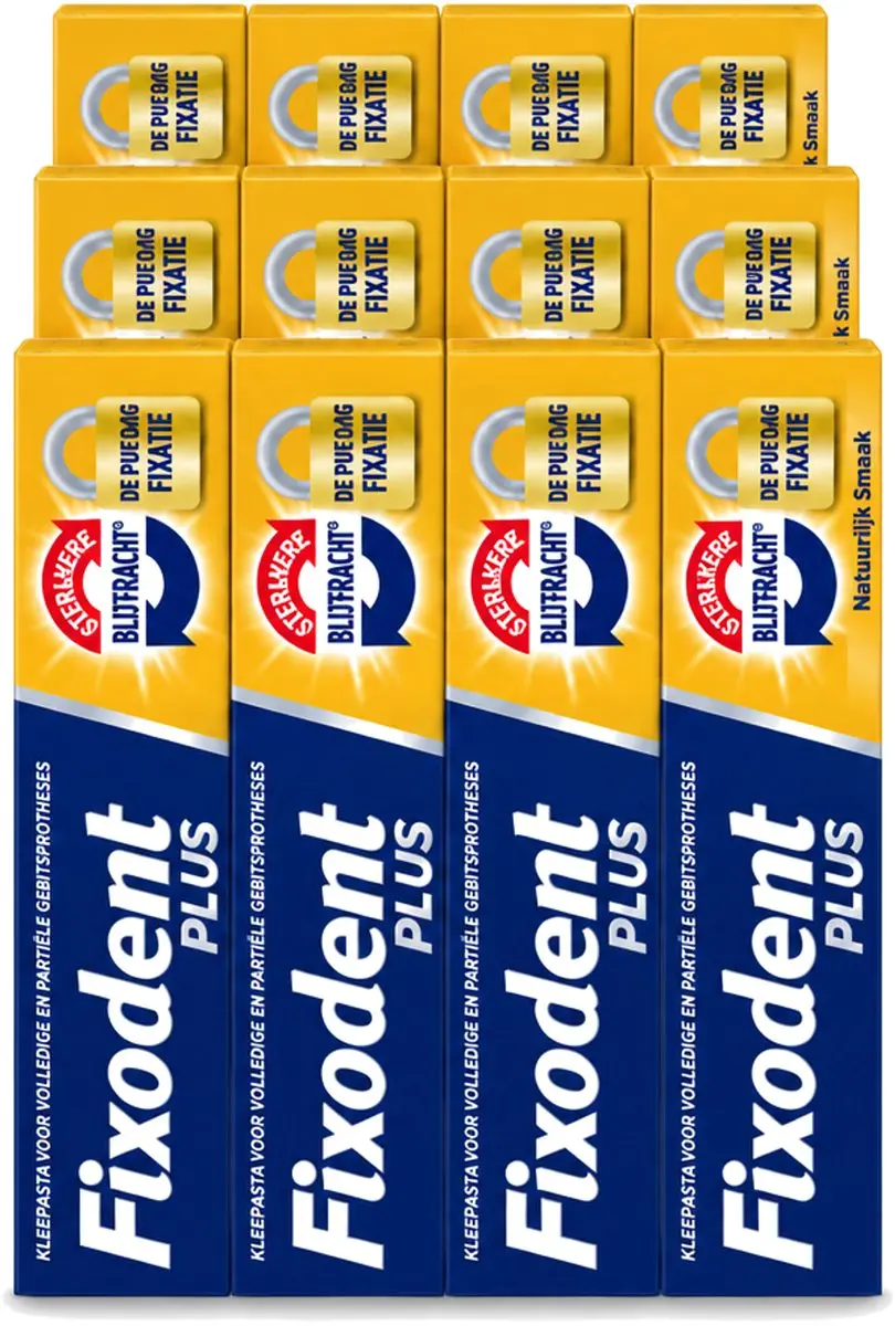 12 x Fixodent Plus