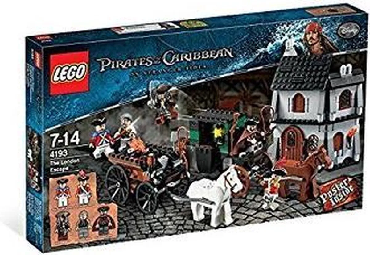 LEGO Pirates of the Caribbean Ontsnapping in Londen 4193