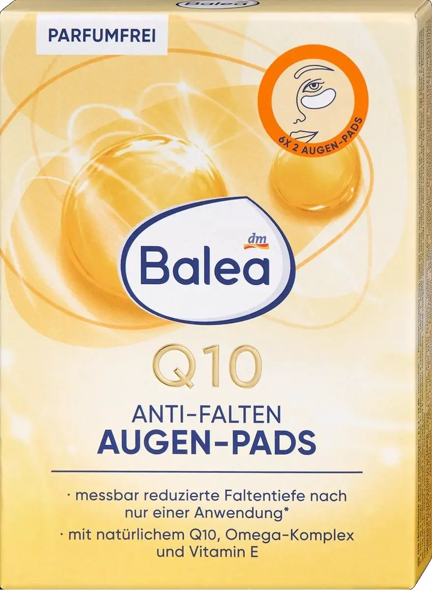 Balea Q10 Anti-Rimpel eye pads