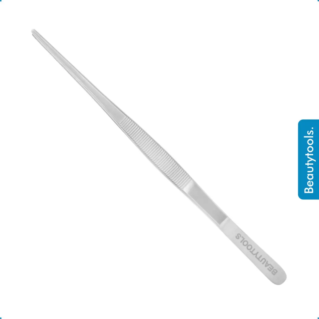 BeautyTools Punt Pincet SOLID-GRIP