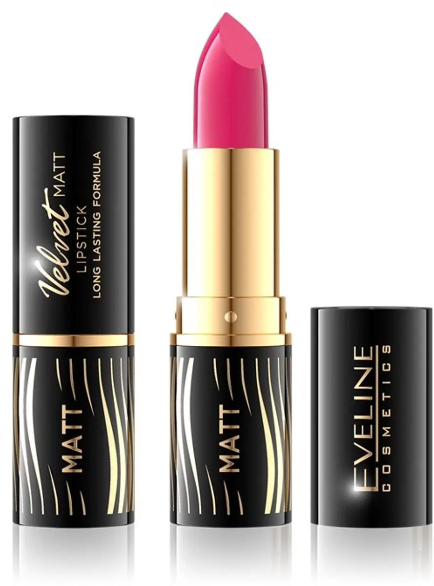 Fluweelmatte lippenstift 502 Levendig Fuchsia 4.1g