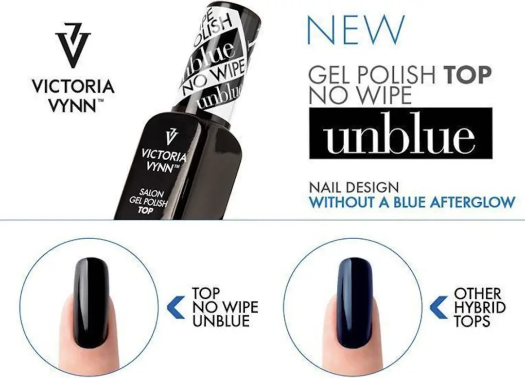 Victoria Vynn™ Gellak Topcoat No Wipe Unblue 8 ml.