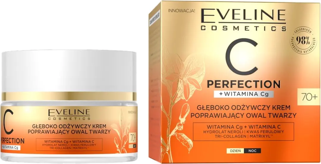 C-Perfection diep voedende crème ter verbetering van het gezichtsovaal 70+ 50ml