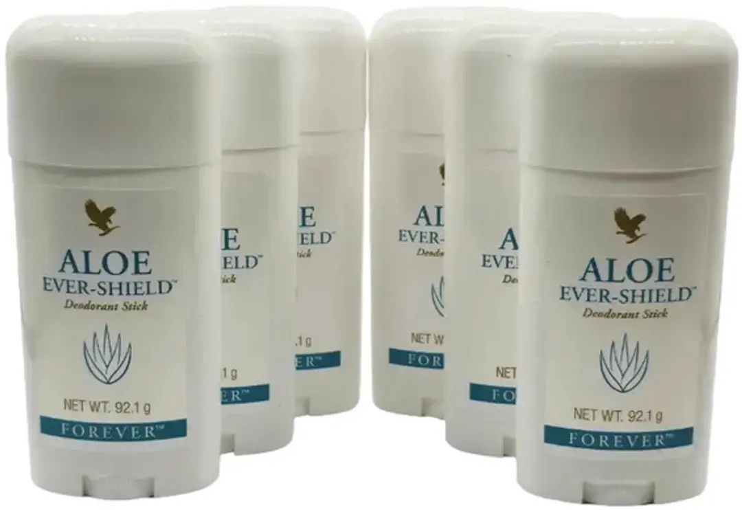 Aloe Ever-Shield Deodorantstick, 6-Pack, deodorant zonder aluminium en zonder al