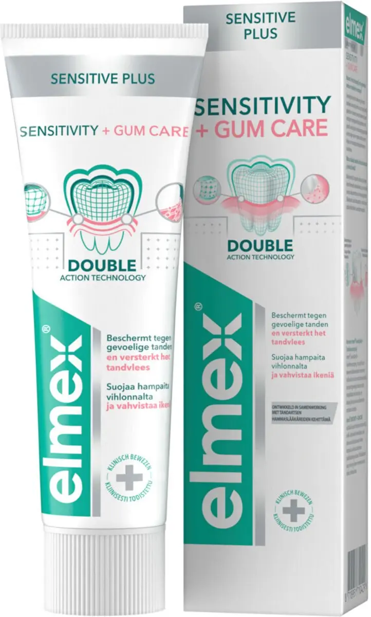 Elmex Tandpasta Sensitive Plus Gum Care - 12x75ml