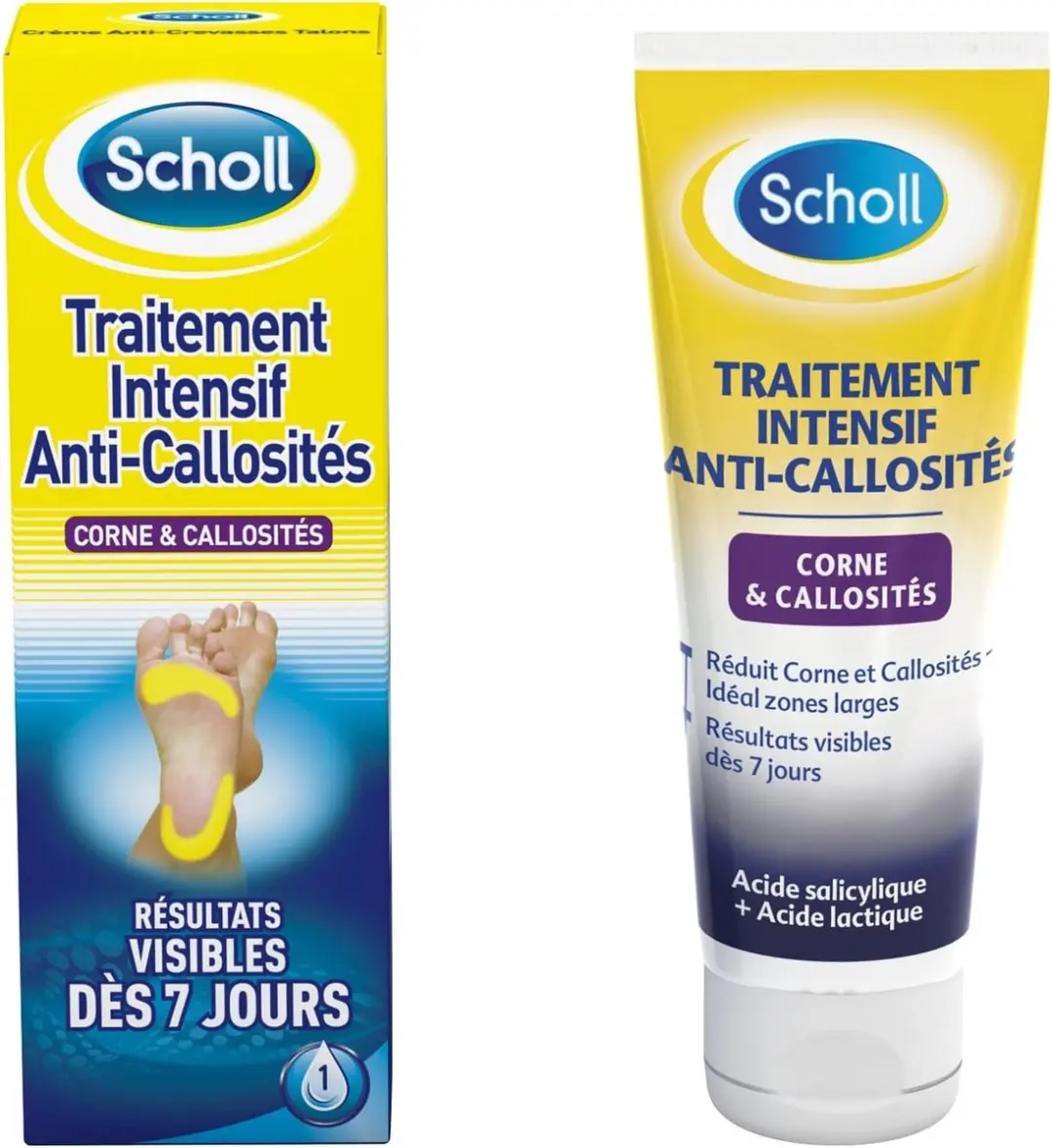 Scholl Voetcrème, intensieve behandeling tegen eelt en hoorn, 75 ml