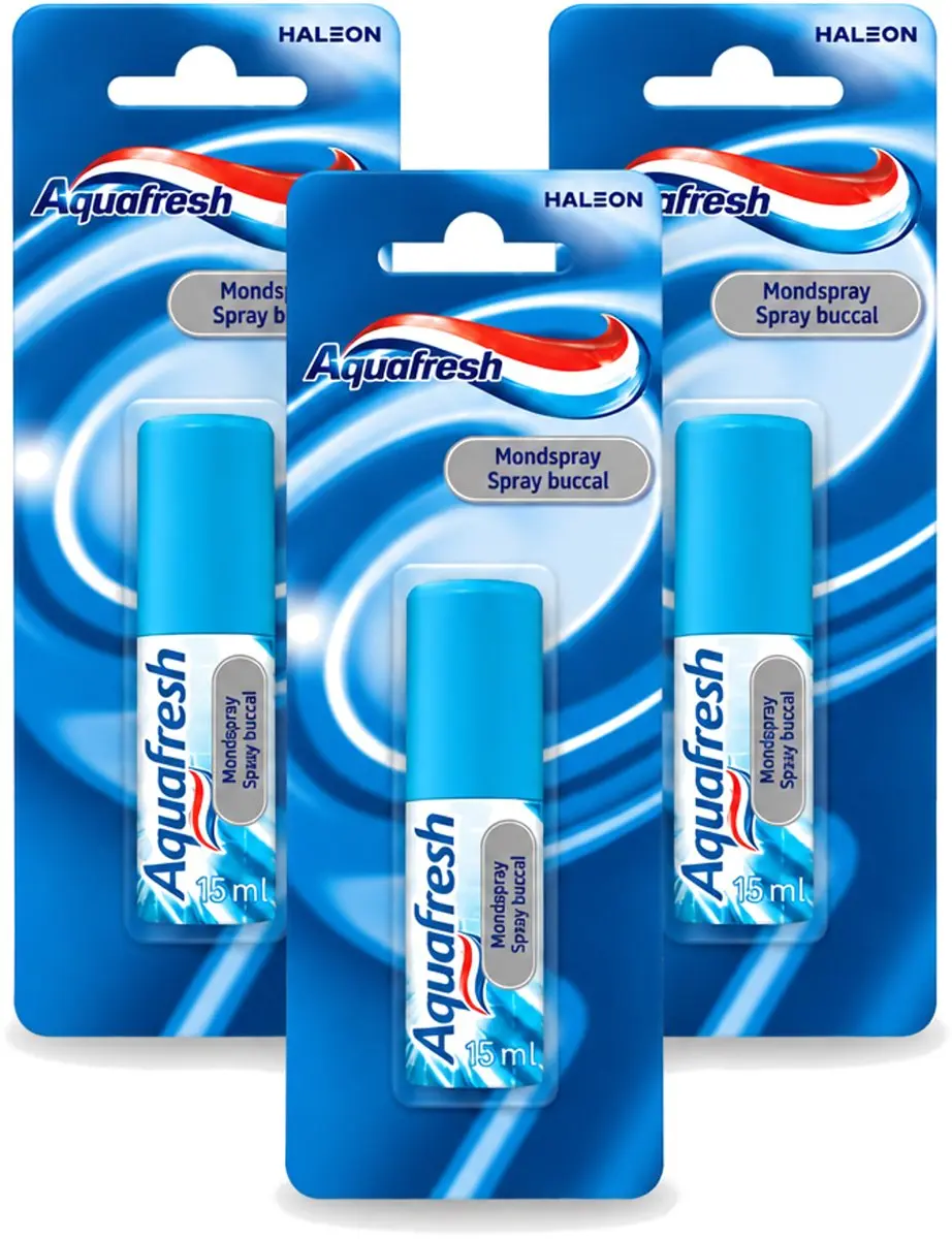 3 x Aquafresh