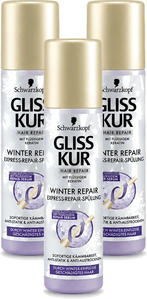 3 x Gliss-Kur