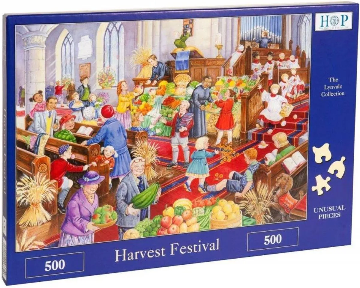 House of Puzzles Harvest Festival Puzzel - 500 Stuks - HP0383