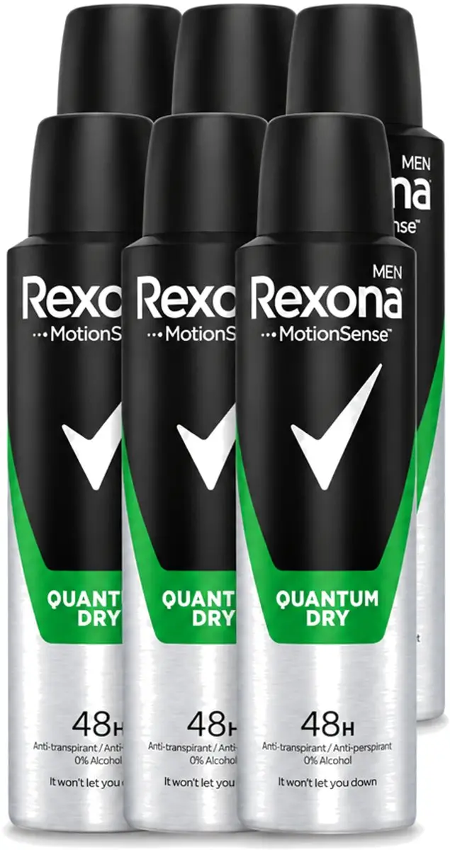 6 x Rexona Men